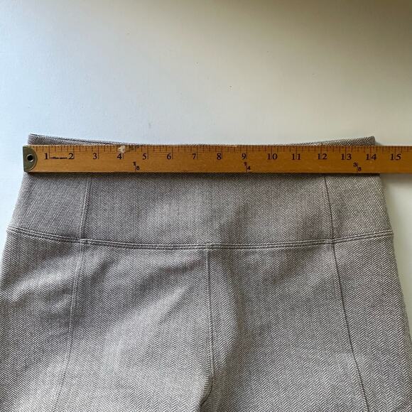 Athleta Pants Womens Medium Brown Delancey Herringbone Tight Pullon Legging - Picture 12 of 15